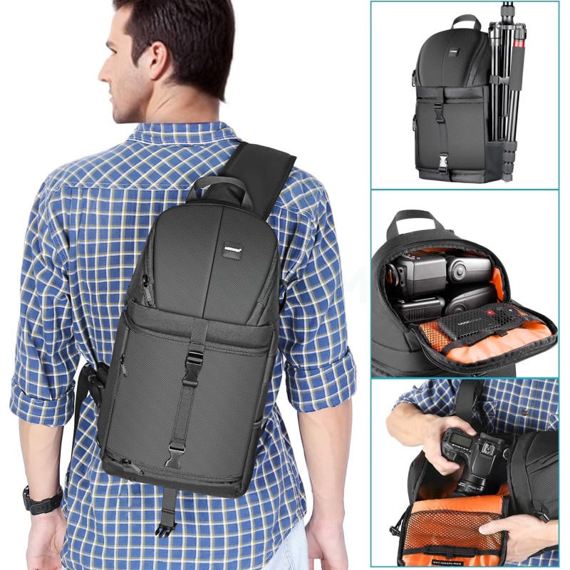 ⁦Neewer DSLR Camera Sling Backpack⁩ - الصورة ⁦2⁩