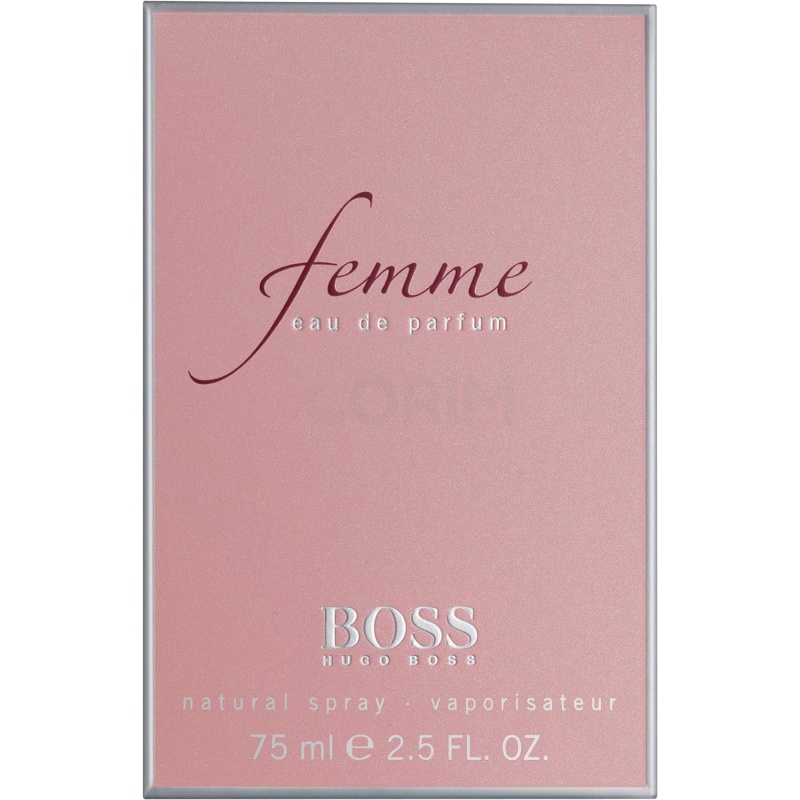⁦Femme By Hugo Boss - For Her - Eau De Parfum, 75 Ml⁩ - الصورة ⁦3⁩