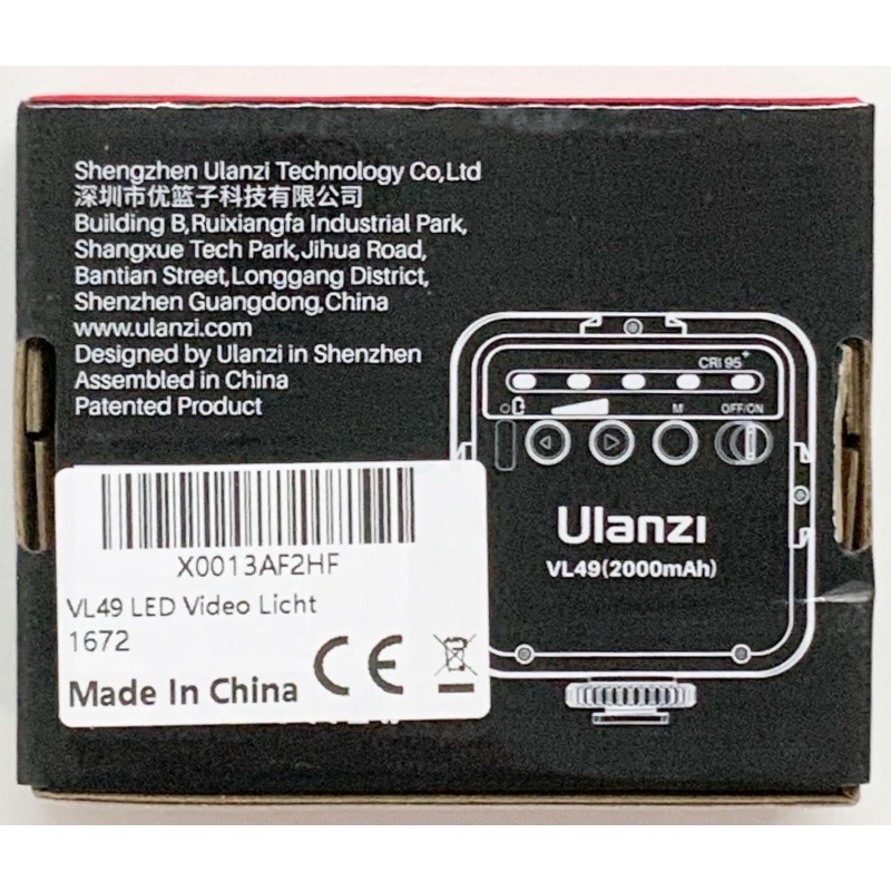 ⁦ULANZI VL49 LED Video Light⁩ - الصورة ⁦7⁩