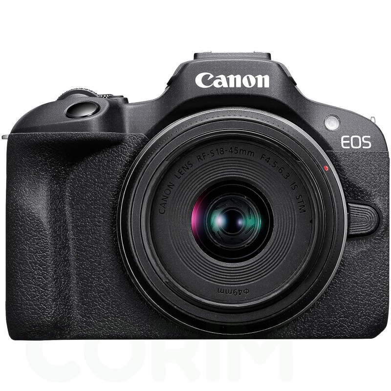 Canon EOS R100 Mirrorless + RF-S 18-45mm Lens