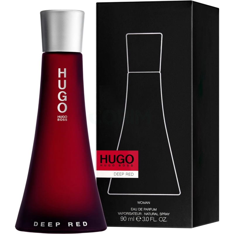 ⁦Hugo Deep Red By Hugo Boss - For Her - Eau De Parfum, 90 Ml⁩ - الصورة ⁦3⁩