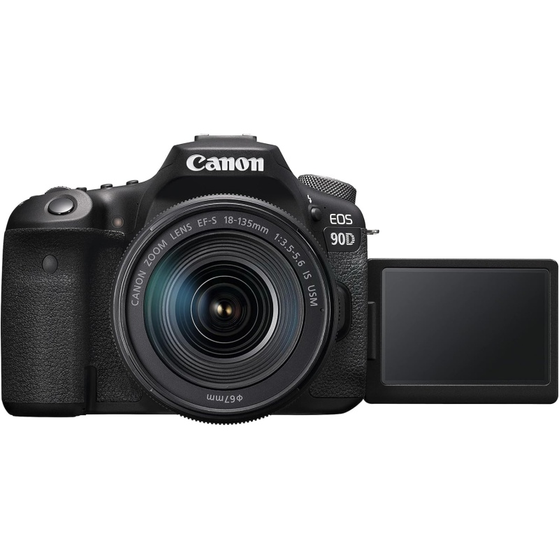 ⁦Canon 90D DSLR Camera + 18-135mm Lens⁩ - الصورة ⁦4⁩