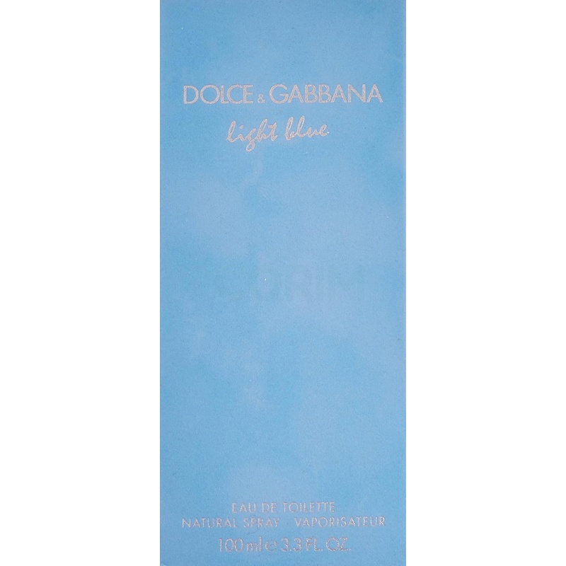 ⁦Light BIue by Dolce & Gabbana - For Her - Eau De Toilette, 100 ml⁩ - الصورة ⁦2⁩