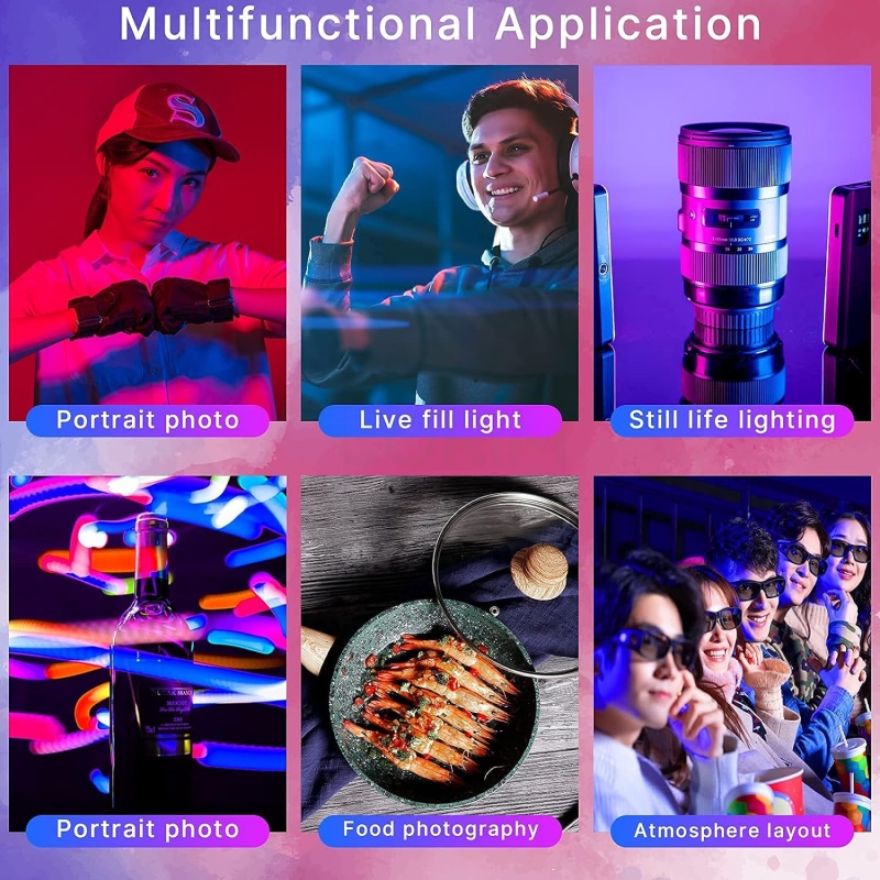 ⁦ULANZI VL120 RGB LED Video Light⁩ - الصورة ⁦8⁩