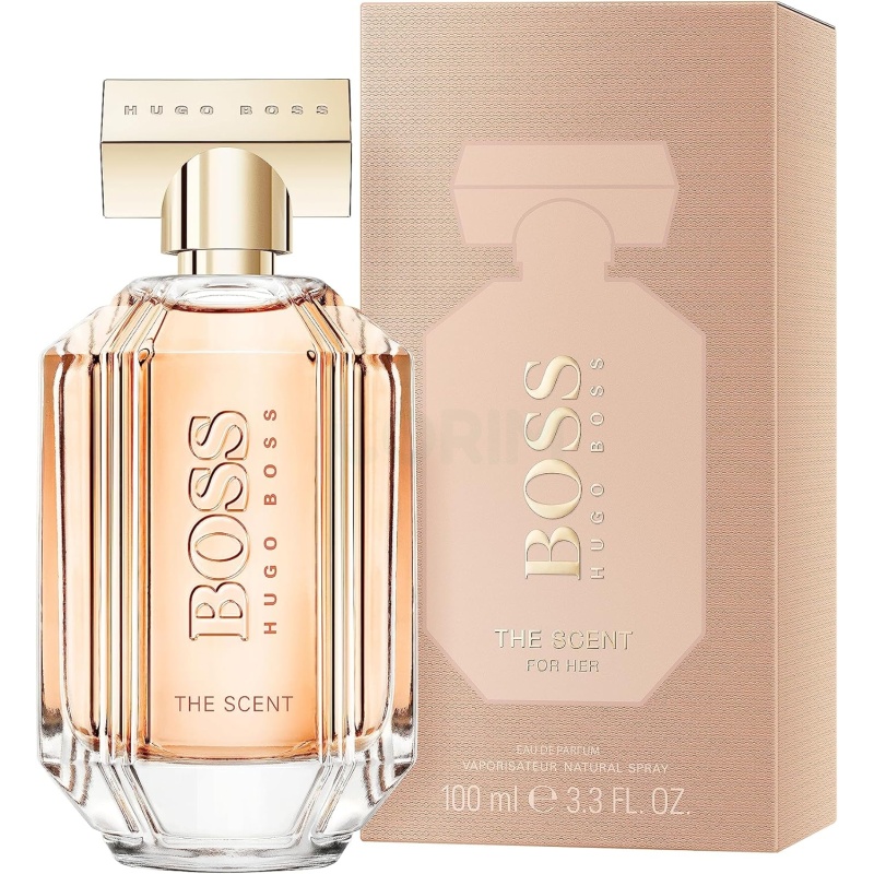 ⁦The Scent By Hugo Boss - For Her - Eau De Parfum, 100 Ml⁩ - الصورة ⁦7⁩