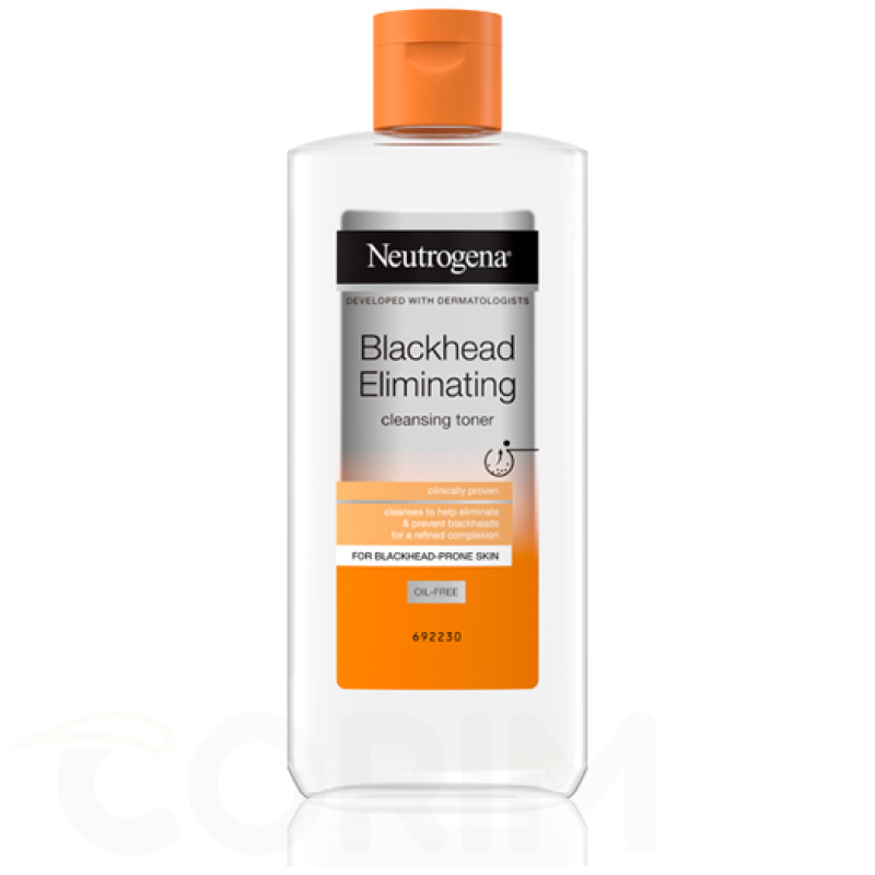 neutrogena blackhead eliminating cleansing toner 200ml
