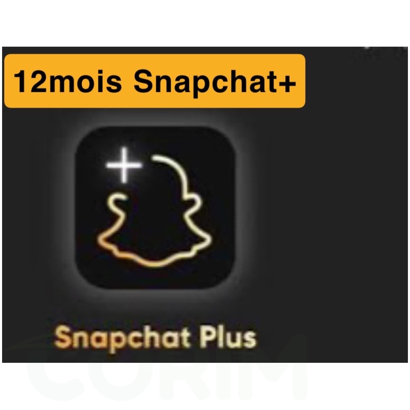 Snapchat+ 12mois