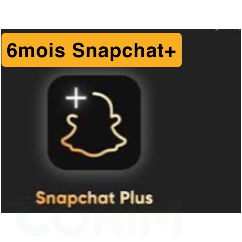 Snapchat+ 6mois