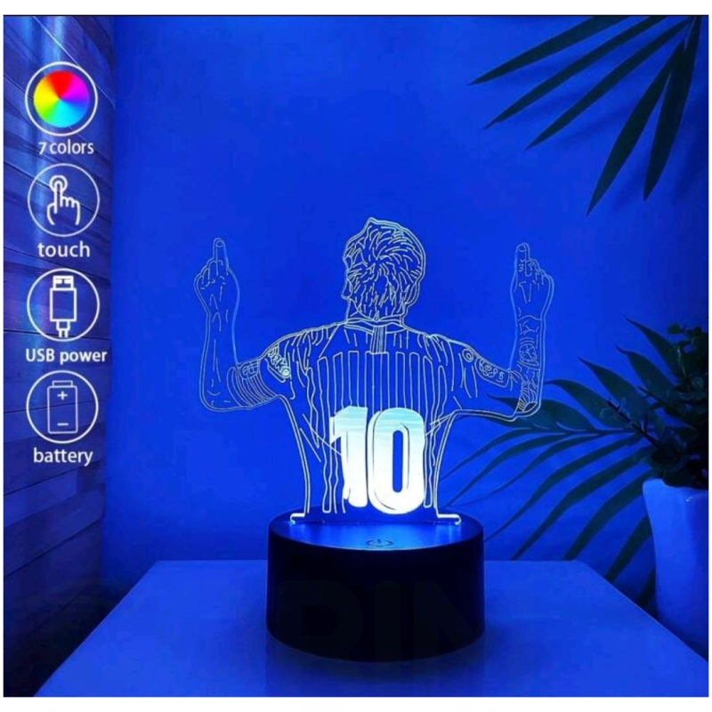 3D messi lamp